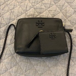 Tory Burch Taylor Leather Camera Bag and Wallet
